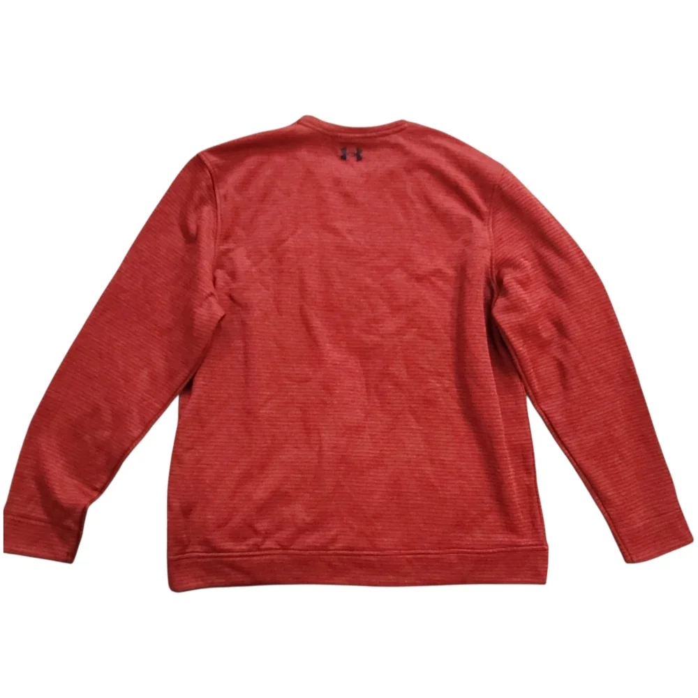 Under Armour Mens Storm Crew Neck Pullover Sweater Red XL